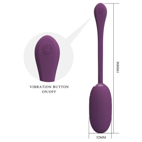 PRETTY LOVE - Doreen, 12 vibration functions 3 electric shock functions Mobile APP Long-distance Control PRETTY LOVE - Doreen, 12 vibration functions 3 electric shock functions Mobile APP Long-distance Control