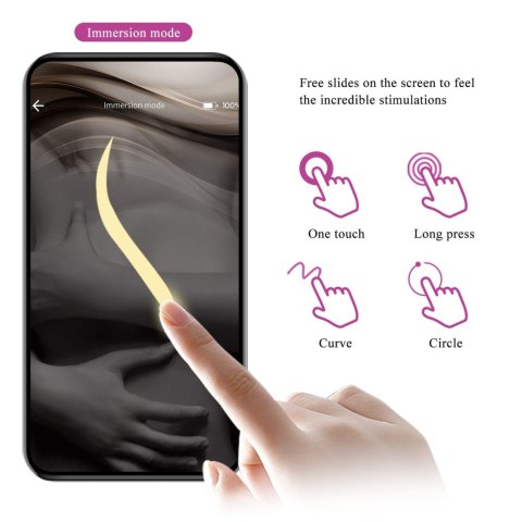 PRETTY LOVE - Doreen, 12 vibration functions 3 electric shock functions Mobile APP Long-distance Control PRETTY LOVE - Doreen, 12 vibration functions 3 electric shock functions Mobile APP Long-distance Control