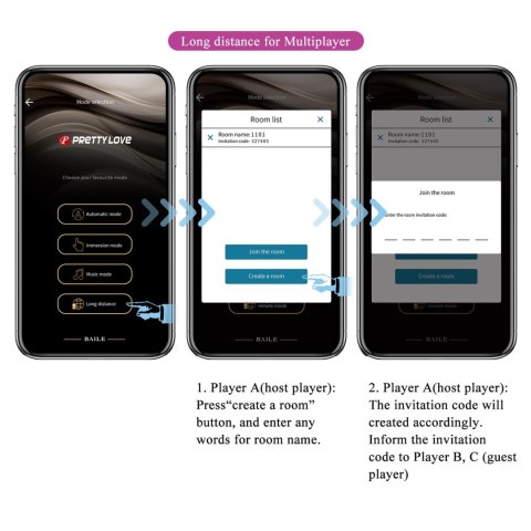 PRETTY LOVE - Doreen, 12 vibration functions 3 electric shock functions Mobile APP Long-distance Control PRETTY LOVE - Doreen, 12 vibration functions 3 electric shock functions Mobile APP Long-distance Control