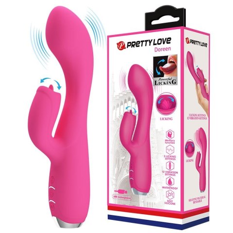 PRETTY LOVE - GLORIA Pink 12 function vibrations PRETTY LOVE - GLORIA Pink 12 function vibrations