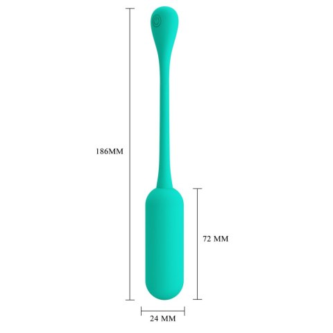 PRETTY LOVE - LECHIES Dream chaser 5, Green, Wireless remote control 12 vibration functions Memory function PRETTY LOVE - LECHIES Dream chaser 5, Green, Wireless remote control 12 vibration functions Memory function