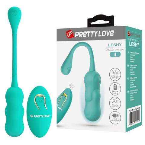 PRETTY LOVE - LESHY Dream Chaser 4, Green, 12 vibration functions Wireless remote control PRETTY LOVE - LESHY Dream Chaser 4, Green, 12 vibration functions Wireless remote control