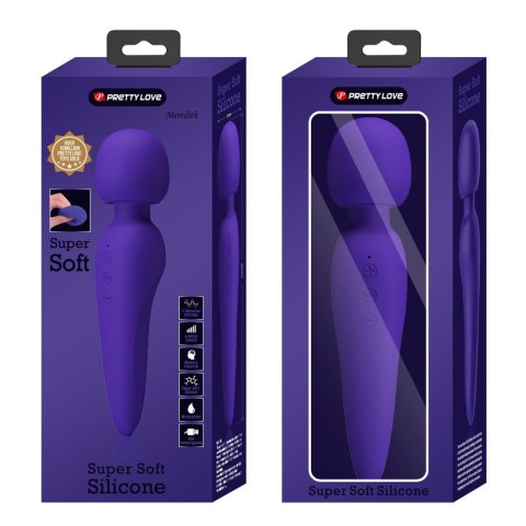 PRETTY LOVE - Meredith Dark Purple, 5 levels of speed control Memory function 7 vibration functions PRETTY LOVE - Meredith Dark Purple, 5 levels of speed control Memory function 7 vibration functions