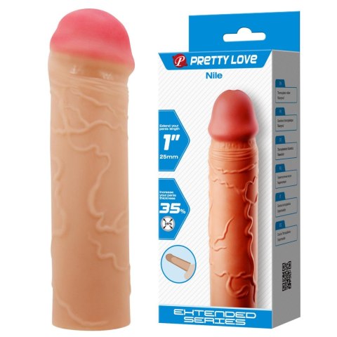 PRETTY LOVE - Nile 1"( 25 mm) Extended Series, TPR PRETTY LOVE - Nile 1"( 25 mm) Extended Series, TPR