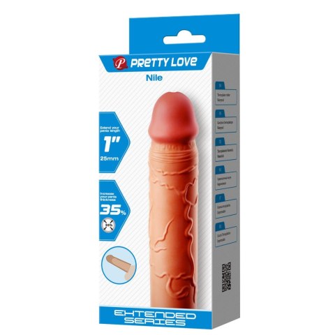 PRETTY LOVE - Nile 1"( 25 mm) Extended Series, TPR PRETTY LOVE - Nile 1"( 25 mm) Extended Series, TPR