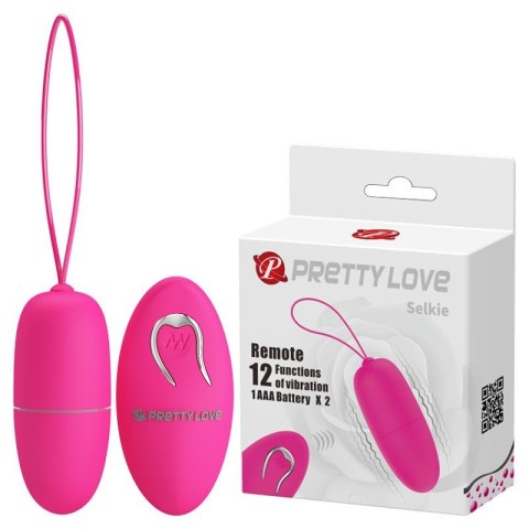 PRETTY LOVE -SELKIE, 12 vibration functions Wireless remote control PRETTY LOVE -SELKIE, 12 vibration functions Wireless remote control