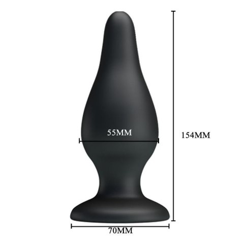 Korek analny - SILICONE BUTT PLUG ANAL, PROSTATE STIMULATOR Korek analny - SILICONE BUTT PLUG ANAL, PROSTATE STIMULATOR