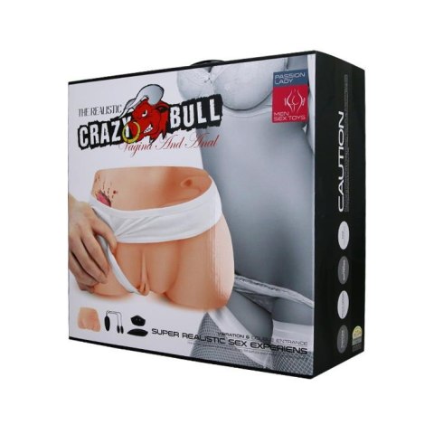 CRAZY BULL - Realistic Vagina and Anal Vibrating CRAZY BULL - Realistic Vagina and Anal Vibrating