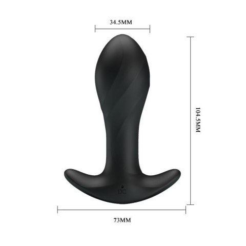 PRETTY LOVE - Anal Plug Massager 12 Functions USB PRETTY LOVE - Anal Plug Massager 12 Functions USB