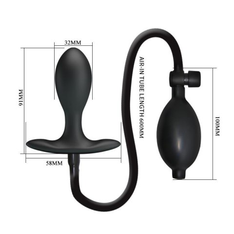 PRETTY LOVE - INFLATABLE ANAL PLUG PRETTY LOVE - INFLATABLE ANAL PLUG