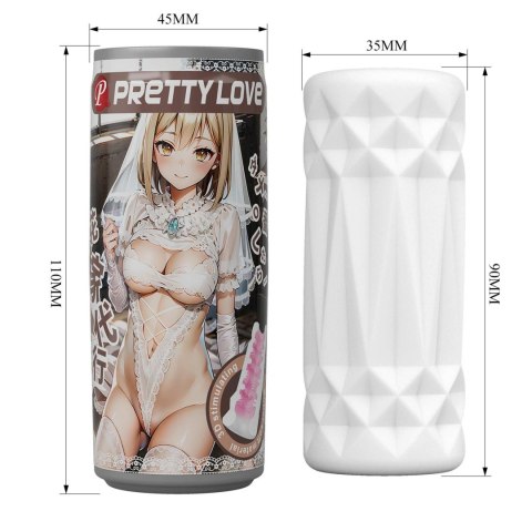 PRETTY LOVE - Masturbator, Super soft material TPR /ABS PRETTY LOVE - Masturbator, Super soft material TPR /ABS