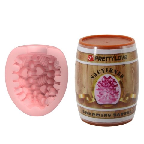 PRETTY LOVE - SAUTERNE, Charming barrel TPR / ABS PRETTY LOVE - SAUTERNE, Charming barrel TPR / ABS