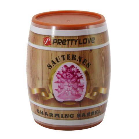 PRETTY LOVE - SAUTERNE, Charming barrel TPR / ABS PRETTY LOVE - SAUTERNE, Charming barrel TPR / ABS