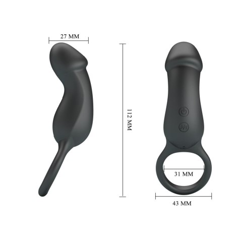 PRETTY LOVE - Trae black, 7 vibration functions Memory function PRETTY LOVE - Trae black, 7 vibration functions Memory function