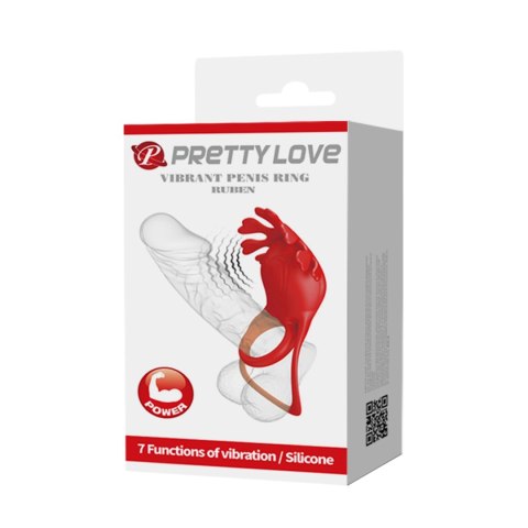 PRETTY LOVE - VIBRATION PENIS RING, Ruben, 7 vibration functions PRETTY LOVE - VIBRATION PENIS RING, Ruben, 7 vibration functions
