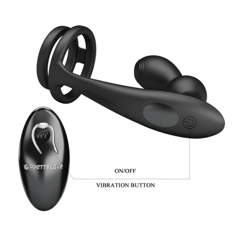 PRETTY LOVE - VIBRATION PENIS SLEEVE VI, vibrating anal stimulation PRETTY LOVE - VIBRATION PENIS SLEEVE VI, vibrating anal stimulation