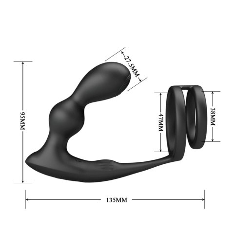 PRETTY LOVE - VIBRATION PENIS SLEEVE VI, vibrating anal stimulation PRETTY LOVE - VIBRATION PENIS SLEEVE VI, vibrating anal stimulation