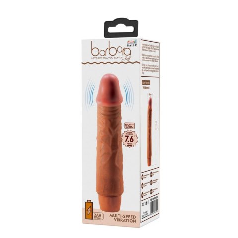 BAILE - barbara Jeff 7.6 '', MULTI-SPEED VIBRATION, 2 AA batteries BAILE - barbara Jeff 7.6 '', MULTI-SPEED VIBRATION, 2 AA batteries