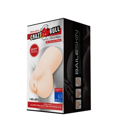 CRAZY BULL- HELEN, REALISTIC VAGINA, Vibration CRAZY BULL- HELEN, REALISTIC VAGINA, Vibration