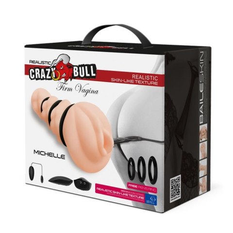 CRAZY BULL - MICHELLE, Vagina Vibration CRAZY BULL - MICHELLE, Vagina Vibration