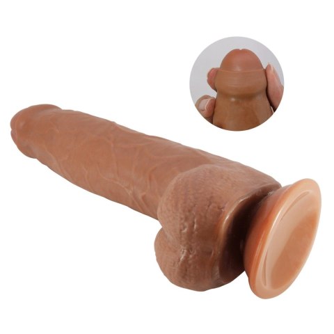 PRETTY LOVE - DRACO 9.2"(233mm) Sliding Skin Series TPR, Suction base PRETTY LOVE - DRACO 9.2"(233mm) Sliding Skin Series TPR, Suction base