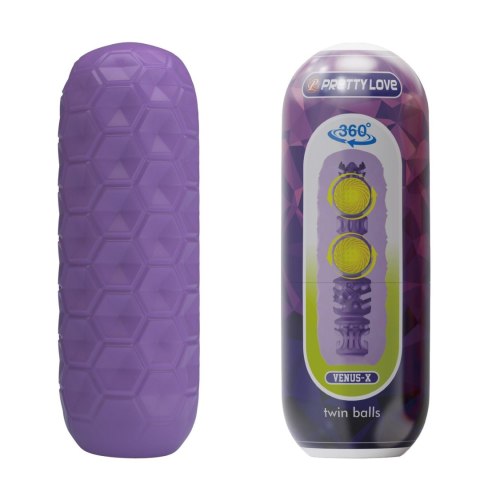 PRETTY LOVE - VENUS-X, Twin balls, TPR / ABS PRETTY LOVE - VENUS-X, Twin balls, TPR / ABS