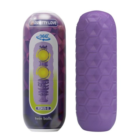 PRETTY LOVE - VENUS-X, Twin balls, TPR / ABS PRETTY LOVE - VENUS-X, Twin balls, TPR / ABS