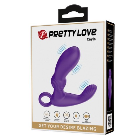 PRETTY LOVE - Cayla purple, 12 vibration functions Memory function PRETTY LOVE - Cayla purple, 12 vibration functions Memory function