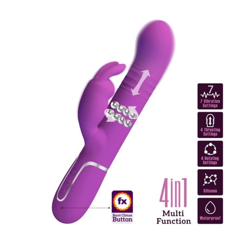 PRETTY LOVE - Coale Purple, 7 vibration functions 4 rotation functions 4 thrusting settings PRETTY LOVE - Coale Purple, 7 vibration functions 4 rotation functions 4 thrusting settings