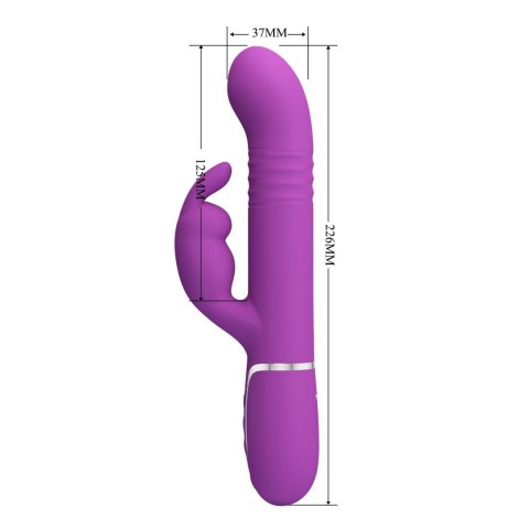 PRETTY LOVE - Coale Purple, 7 vibration functions 4 rotation functions 4 thrusting settings PRETTY LOVE - Coale Purple, 7 vibration functions 4 rotation functions 4 thrusting settings