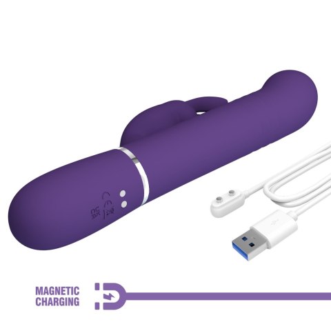PRETTY LOVE - Coale dark Purple, 7 vibration functions 4 rotation functions 4 thrusting settings PRETTY LOVE - Coale dark Purple, 7 vibration functions 4 rotation functions 4 thrusting settings