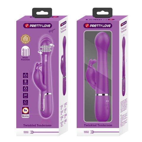 PRETTY LOVE - Dejon Purple, 7 vibration functions 4 thrusting settings 4 rotation functions PRETTY LOVE - Dejon Purple, 7 vibration functions 4 thrusting settings 4 rotation functions
