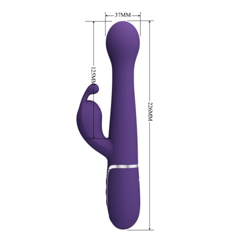 PRETTY LOVE - Dejon dark Purple, 7 vibration functions 4 thrusting settings 4 rotation functions PRETTY LOVE - Dejon dark Purple, 7 vibration functions 4 thrusting settings 4 rotation functions