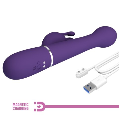 PRETTY LOVE - Dejon dark Purple, 7 vibration functions 4 thrusting settings 4 rotation functions PRETTY LOVE - Dejon dark Purple, 7 vibration functions 4 thrusting settings 4 rotation functions