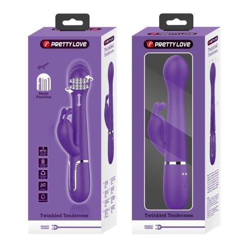PRETTY LOVE - Dejon dark Purple, 7 vibration functions 4 thrusting settings 4 rotation functions PRETTY LOVE - Dejon dark Purple, 7 vibration functions 4 thrusting settings 4 rotation functions