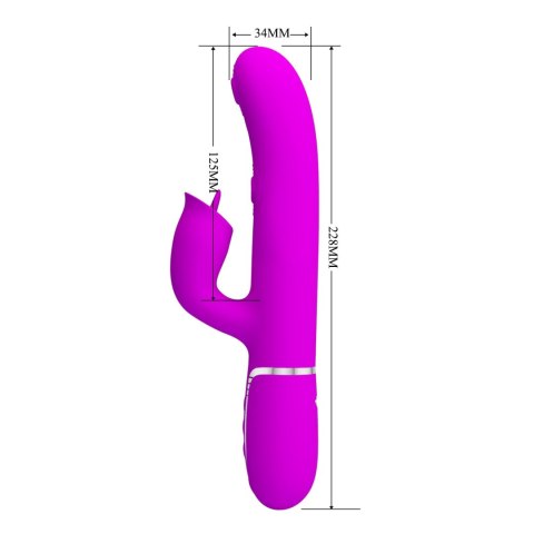 PRETTY LOVE - Gigi Purple, 7 thumping functions 7 licking modes PRETTY LOVE - Gigi Purple, 7 thumping functions 7 licking modes
