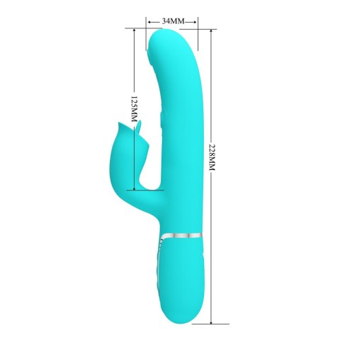 PRETTY LOVE - Gigi light blue, 7 thumping functions 7 licking modes PRETTY LOVE - Gigi light blue, 7 thumping functions 7 licking modes