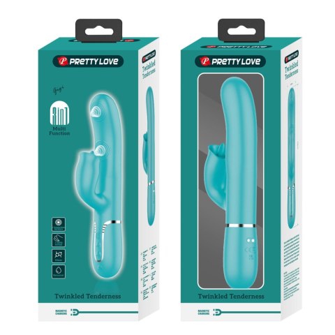 PRETTY LOVE - Gigi light blue, 7 thumping functions 7 licking modes PRETTY LOVE - Gigi light blue, 7 thumping functions 7 licking modes
