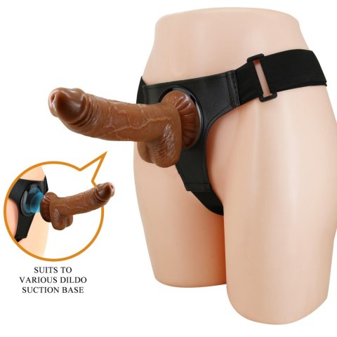 Stap-on - HARNESS BRIEFS- Micheal, Universal Strap-On, 7.0'' Dildo Stap-on - HARNESS BRIEFS- Micheal, Universal Strap-On, 7.0'' Dildo