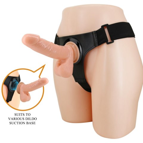 Stap-on - HARNESS BRIEFS- Tom, Universal Strap-On, 7.4'' Dildo Stap-on - HARNESS BRIEFS- Tom, Universal Strap-On, 7.4'' Dildo
