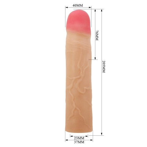 PRETTY LOVE - Kylian Flesh, Extend your penis lenghth 3'' (76mm) PRETTY LOVE - Kylian Flesh, Extend your penis lenghth 3'' (76mm)