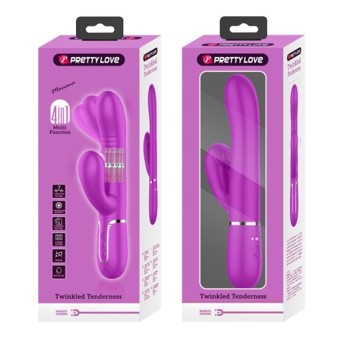 PRETTY LOVE - Mariana Purple, 7 vibration functions 7 thrusting settings, 4 rolling functions, 4 nodding functions PRETTY LOVE - Mariana Purple, 7 vibration functions 7 thrusting settings, 4 rolling functions, 4 nodding functions