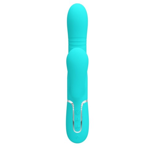 PRETTY LOVE - Mariana light blue, 7 vibration functions, 7 thrusting settings, 4 rolling functions, 4 nodding functions PRETTY LOVE - Mariana light blue, 7 vibration functions, 7 thrusting settings, 4 rolling functions, 4 nodding functions