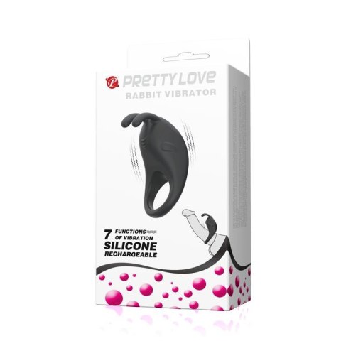 PRETTY LOVE - RABBIT VIBRATOR 7 functions, USB PRETTY LOVE - RABBIT VIBRATOR 7 functions, USB