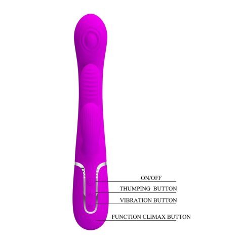 PRETTY LOVE - Shonia Purple, Twinkled Tenderness, 7 thumping functions 7 vibration functions PRETTY LOVE - Shonia Purple, Twinkled Tenderness, 7 thumping functions 7 vibration functions