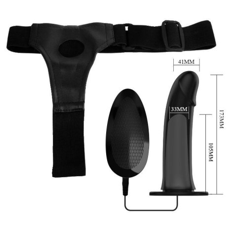 PRETTY LOVE - Vito Vibratin Hollow Strap-on 6,8 Inch PRETTY LOVE - Vito Vibratin Hollow Strap-on 6,8 Inch