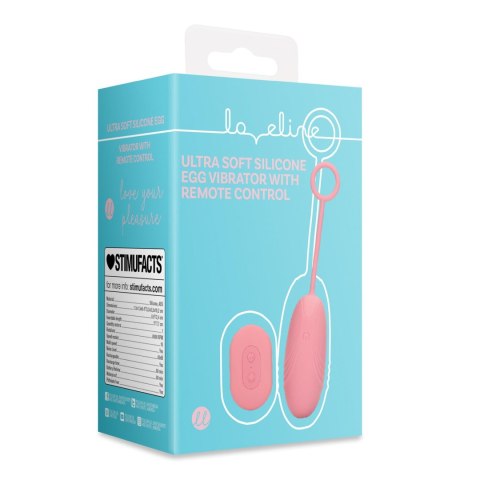 Ultra Soft Silicone Egg Vibrator with Remote Control Ultra Soft Silicone Egg Vibrator with Remote Control
