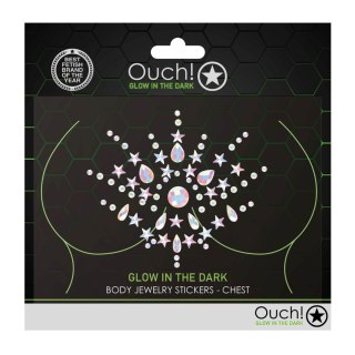 Ouch! - Naklejki na ciało - Body Jewelry Stickers - Chest