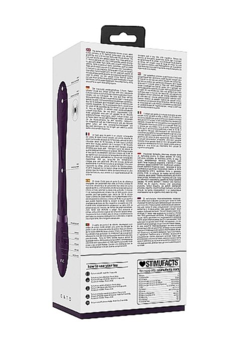 Cato - Pulse G-spot Rabbit - Purple Cato - Pulse G-spot Rabbit - Purple