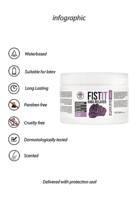 Pharmquests - Żel analny - Fist It Anal Relaxer - 500ml Pharmquests - Żel analny - Fist It Anal Relaxer - 500ml